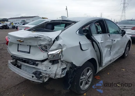 2017 Chevrolet Cruze Lt Auto z USA, uszkodzony, nr VIN 1G1BE5SM5H7225114